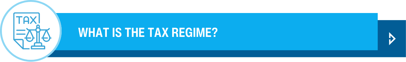 What is the tax regime of a syndicate ?